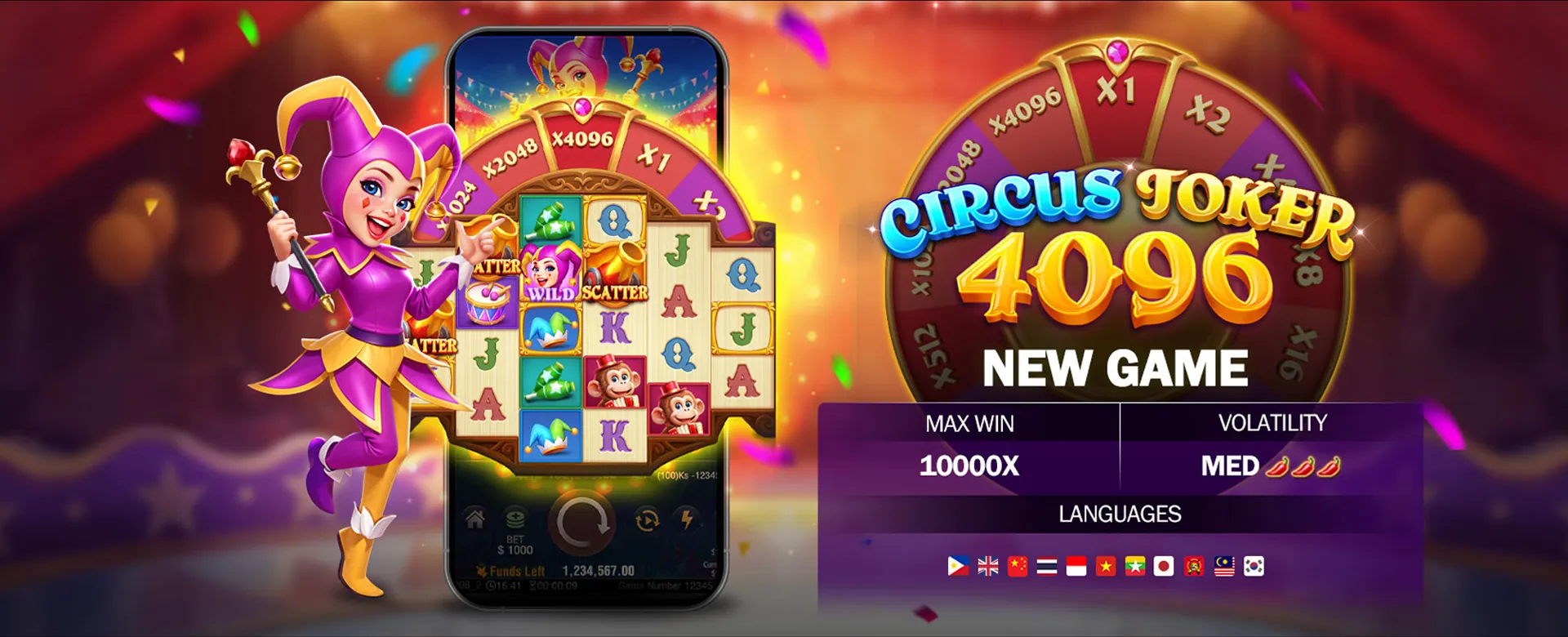 Diverse range of online casino games at PhSky